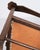 Antique Armchair in Oak with Striped Upholstery, 1930s For Sale - Image 9 of 10