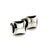 Late 20th Century Bulgari Estate Onyx Cufflinks Sterling Silver 19.24 Grams, A Pair For Sale - Image 9 of 10