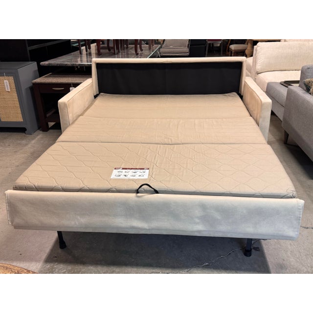 Queen Size American Leather Nuevo Comfort Sleeper Sofa For Sale - Image 10 of 12