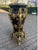 1980 Italian Baroque Black Gold Pedestal 1pc For Sale - Image 9 of 15