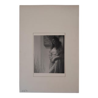 1970s Analog Portrait of Josephine Chuey Photographed by Edmund Teske For Sale