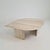 Travertine Coffee Table in Teardrop Shape, 1980s For Sale - Image 4 of 17