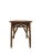 Wicker side table.