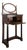 Empire Style Dressing Table in Flamed Mahogany For Sale