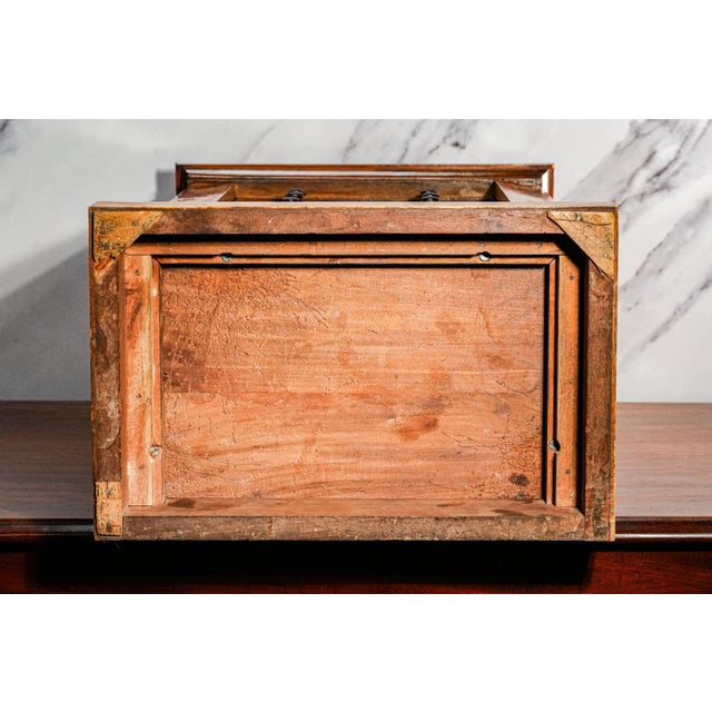 Amazing Antique Wellington Cabinet 19th Century English Wooden 10 Drawer Chest Collector Storage English Home Decor For Sale - Image 17 of 17
