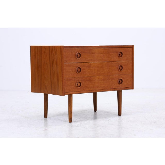 Mid-Century Teak Chest of Drawers For Sale - Image 12 of 13