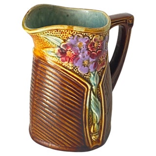 Majoric Pitcher George Jones About 1900, France, 1890s For Sale