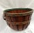 Early 1900s Folk Art Painted Oak Splint Apple Basket For Sale In Dallas - Image 6 of 13