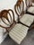 Vintage Hepplewhite or Georgian Style Shield Back Dining Chairs - Set of 6 For Sale - Image 10 of 13