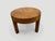 Andrianna Shamaris Natural Teak Wood Round Side Table For Sale - Image 17 of 18
