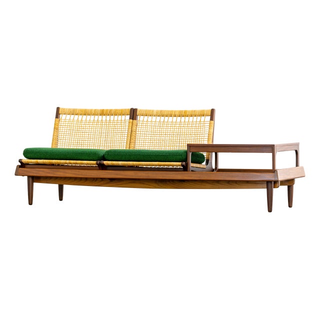 Danish Modern TV Bench Sofa by Hans Olsen Bramin, Denmark, 1960s For Sale