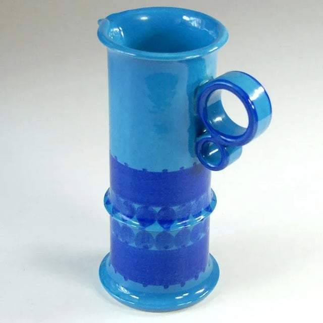 Ceramic Vase by Renee Neue for Hutschenreuther, 1970s, in Very Good conditions. Designed 1970 to 1979 This piece has an...