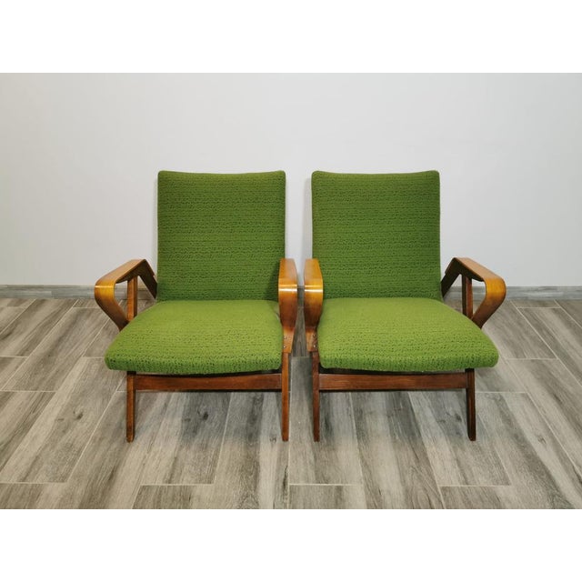 Set of Armchairs by Frantisek Jirak for Tatra, 1960s For Sale - Image 3 of 18