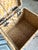 Vintage Woven Rattan Lidded File Storage Box For Sale - Image 10 of 12
