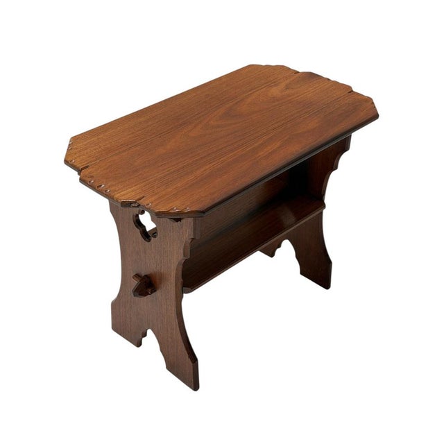 Arts and Crafts Side Table by Alexander J. Kropholler, 1900s For Sale - Image 3 of 13