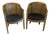 Antique French Giltwood Bergere Armchairs, 1860, Set of 2 For Sale