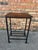English Iron Side Table W/Antique Top For Sale - Image 3 of 8