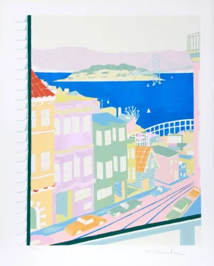 Marion McClanahan - San Francisco Lithograph