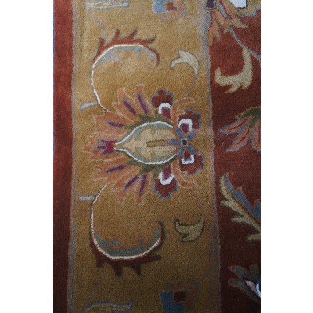 Safavieh Heritage 820 Red Floral All Over Geometric Wool Area Rug 10' X 14' For Sale - Image 13 of 13