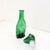 Mid-Century Modern Carafe in Green Embossed Glass, 1960s For Sale - Image 14 of 16