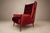 Giuseppe Scapinelli Armchair in Hardwood & Ruby Cotton Velvet, Brazil, 1956 For Sale - Image 10 of 18