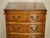 Vintage Burr & Burl Yew Wood Chest of Drawers, Set of 2 For Sale - Image 4 of 18