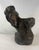 This exceptional mid-century modern figurative sculpture titled "Seated Female" was hand-sculpted by Herbert Simon in...