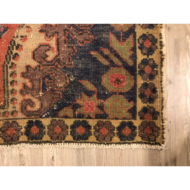 Handmade Bohemian Turkish Rug- 4′4″ × 7′9″ For Sale - Image 6 of 11