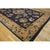 Textile 1920s Navy Floral Deco Antique Chinese Peking Handknotted Wool Rug 9' 7" X 13' For Sale - Image 7 of 8