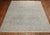 Fancy Light Blue Antique Persian Kerman Room Size Rug - 8'9" x 11'7" For Sale - Image 14 of 18