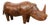Animal Rhino Ottoman in Leather by Dimitri Omersa for Omersa, 1963 For Sale
