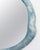 Contemporary Bleached Maple and Wood Stain Round Wall Mirror by Alexander Knysch For Sale - Image 3 of 8