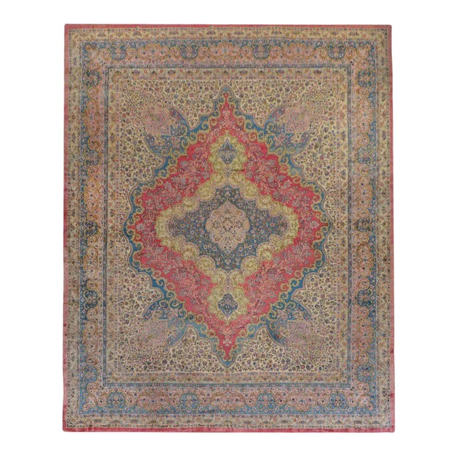Early 20th Century Kirman Rug For Sale