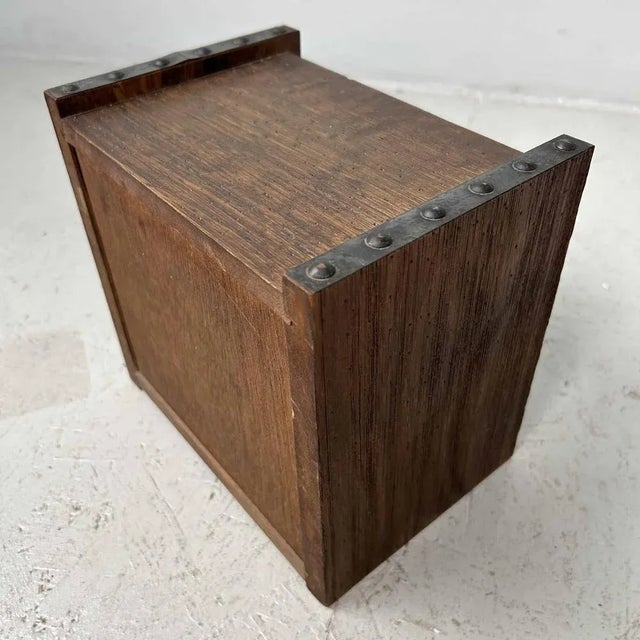 Small Japanese Shōwa Jewelry Drawer Cabinet, 1970s For Sale - Image 11 of 12