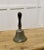Vintage Bronze Hand Bell For Sale - Image 6 of 6