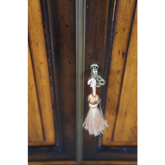 Theodore Alexander Chateau Du Vallois Console Sideboard Bookcase Cabinet 60" For Sale - Image 12 of 12