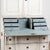 Early 19th Century White Painted Danish Oak Tall Secretary Dated 1805 For Sale - Image 5 of 12