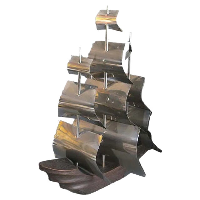 Art Deco Ship, 1930s For Sale