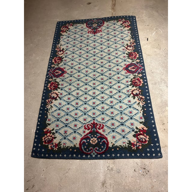 Art Deco Rug, 1940s-1950s For Sale - Image 14 of 14