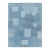Rug & Kilim’s Modern Patchwork Kilim in Light Blue Geometric Patterns For Sale