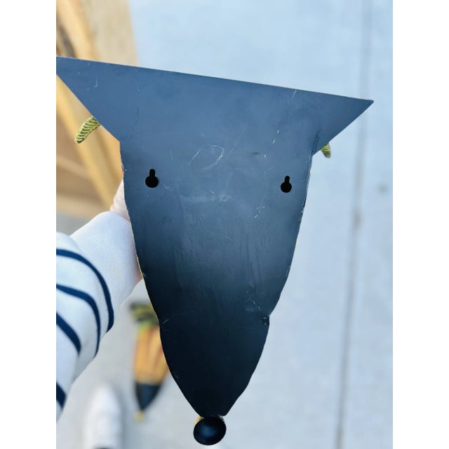 Black Palm Tree Wall Brackets For Sale - Image 8 of 8