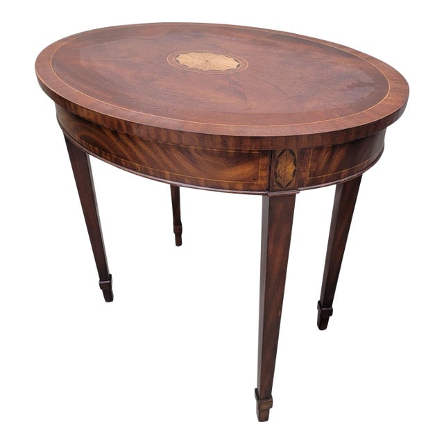 Vintage Regency Style Inlaid Nesting Tables by Maitland Smith For Sale