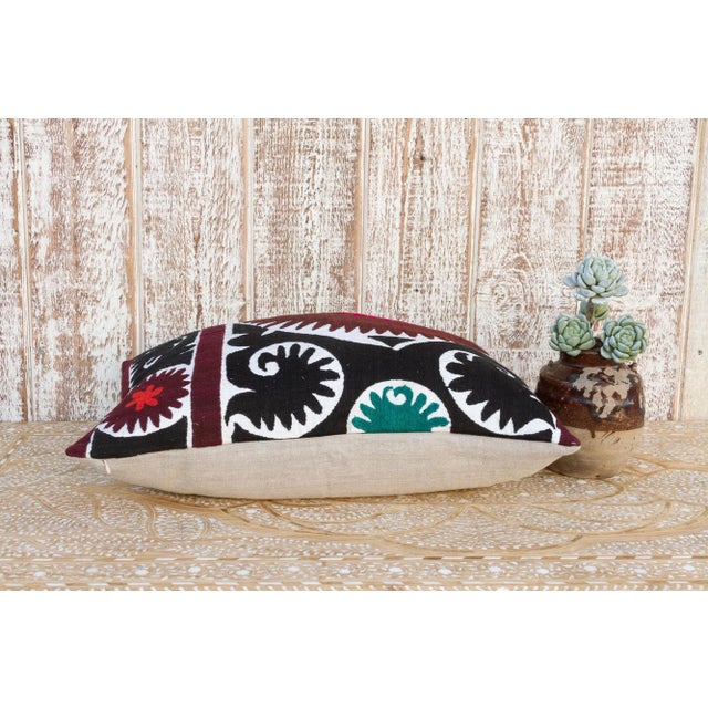 Lola Gul Suzani Lumbar Pillow For Sale In Los Angeles - Image 6 of 9