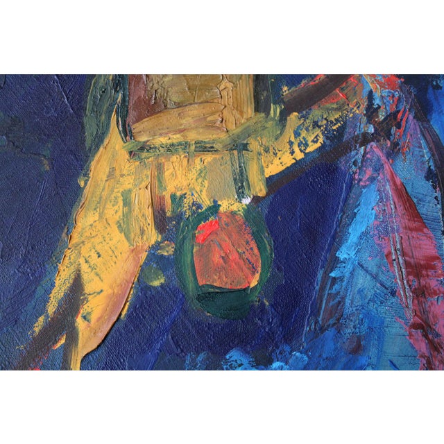 1980s Aleksandr Rodin, Journey Beyond, Oil Painting For Sale - Image 5 of 7