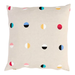 Schumacher x Caroline Z Hurley Joshua Tree Pillow In Natural Moons