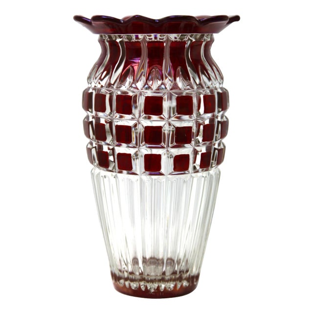Bohemian Geometric Vase For Sale