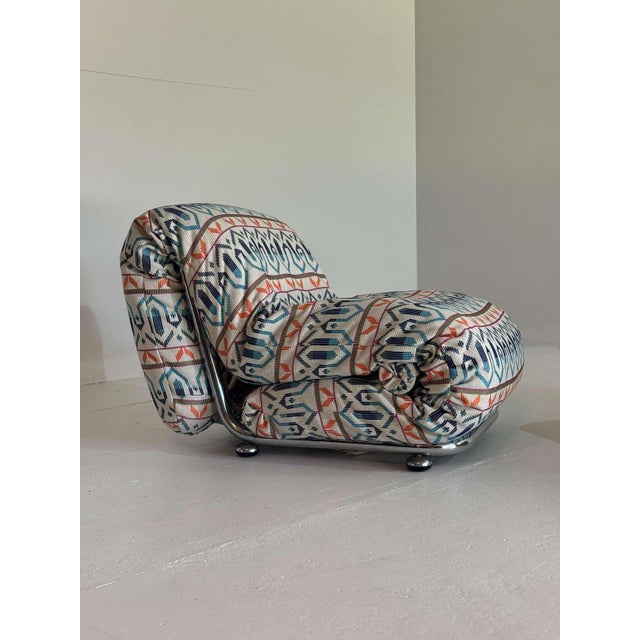 Set of Italian Funky Lounge Chairs For Sale - Image 9 of 12