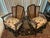Wood Pair of Vintage Cane‑Back Floral Rocking Armchairs For Sale - Image 7 of 12