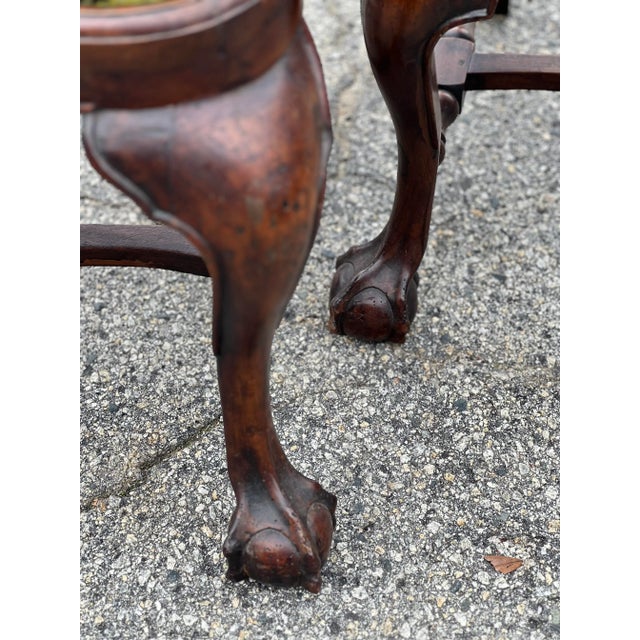 Brown Pair of 18th Century Dutch Side Chairs For Sale - Image 8 of 11