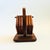 Mid-Century Modern Mid Century Teak Hanging Coaster Set - Set of 6 Coasters With Holder - 1970s For Sale - Image 3 of 14